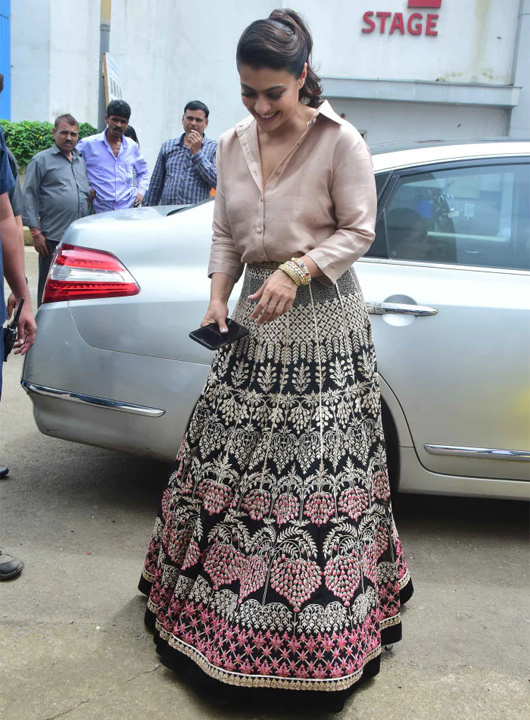 content lehenga with shirt