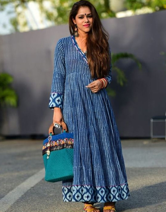 6 latest long kurti and gown designs to rock your wardrobe for