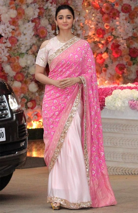 Actresses who stunned in a pink saree