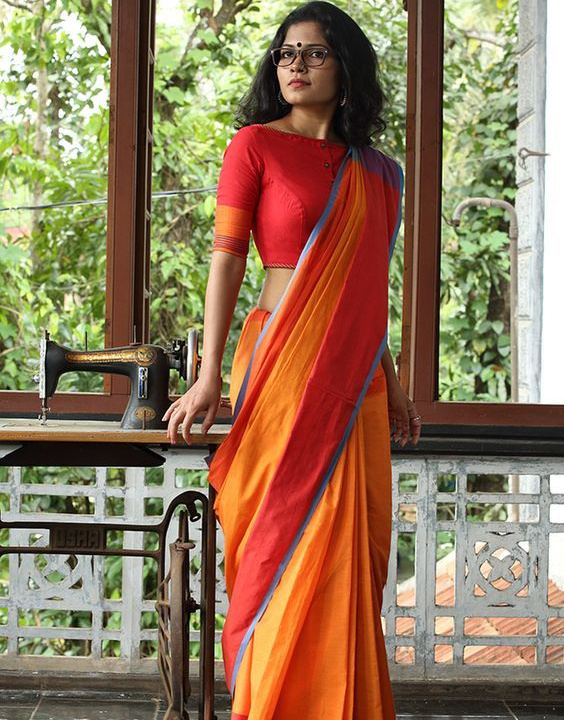 best saree to wear on farewell