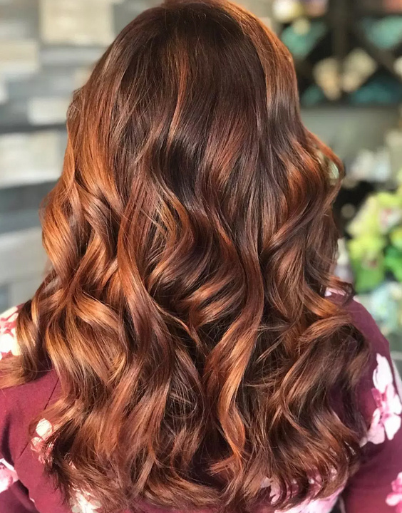 Copper Highlights On Brown Hair bewakoof blog