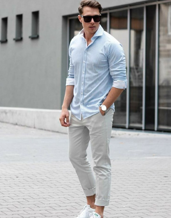 casual summer outfit men