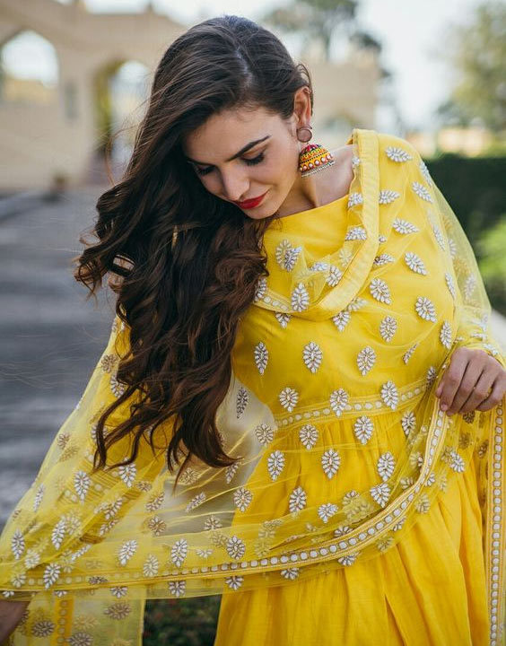 Net dupatta - Different Types of Dupattas