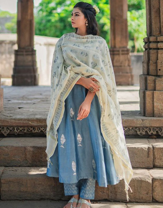 Chanderi dupatta - Different Types of Dupattas