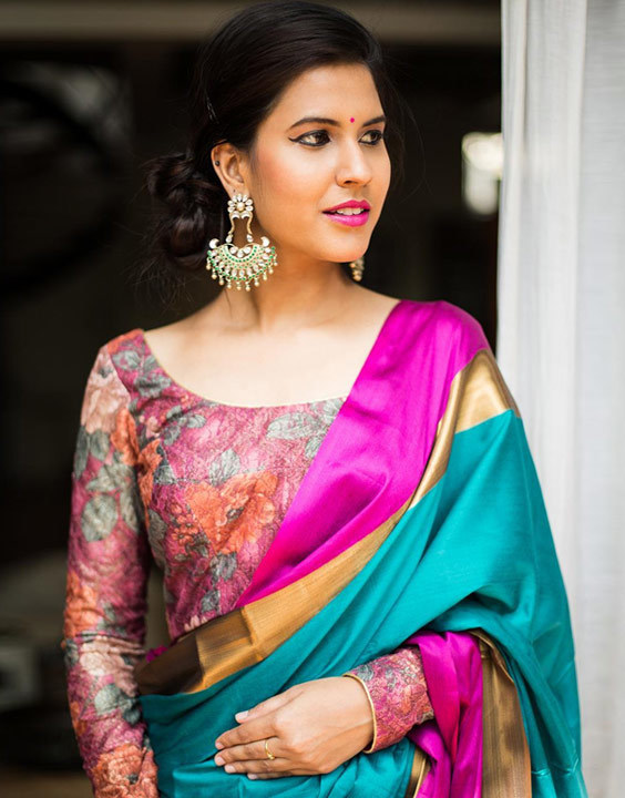 Silk Saree Blouse - Bewakoof blog