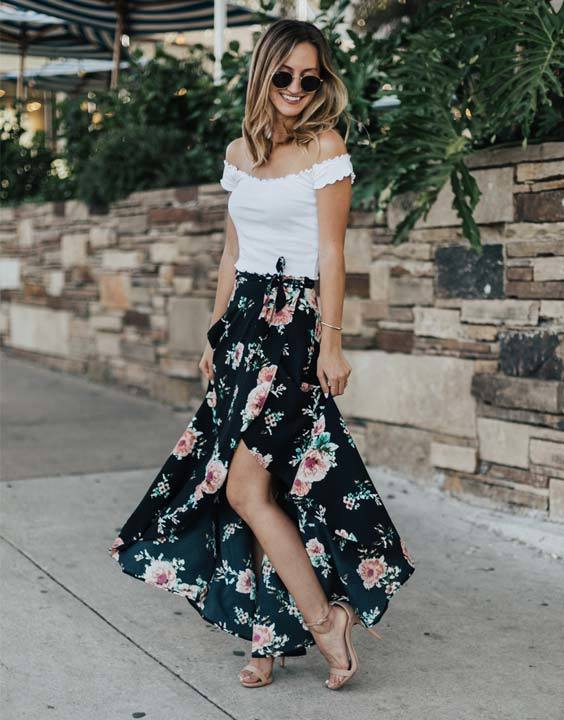 Maxi Skirt Bewakoof Blog