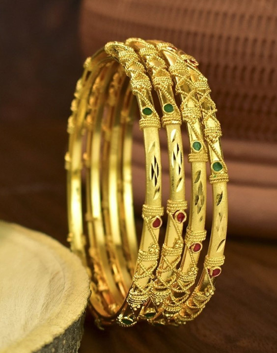 Gold Plated bangles Bewakoof Blog