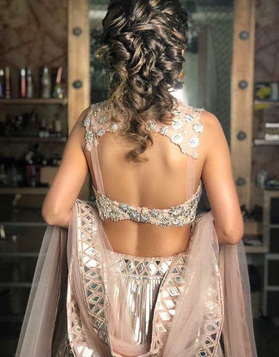 Backless Saree Blouse 