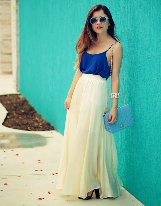 Velvet Long Skirt - Bewakoof Blog