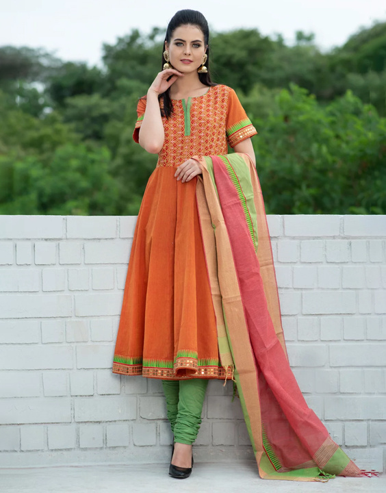 simple anarkali tops