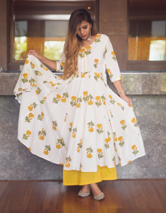 Anarkali dress design on sale patterns