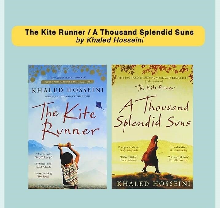 The Kite Runner or A Thousand Splendid Suns by Khaled Hosseini - Bewakoof Blog