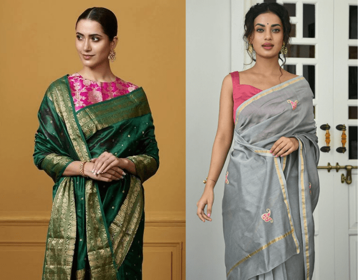 Chanderi Saree | Different types of sarees - Bewakoof Blog