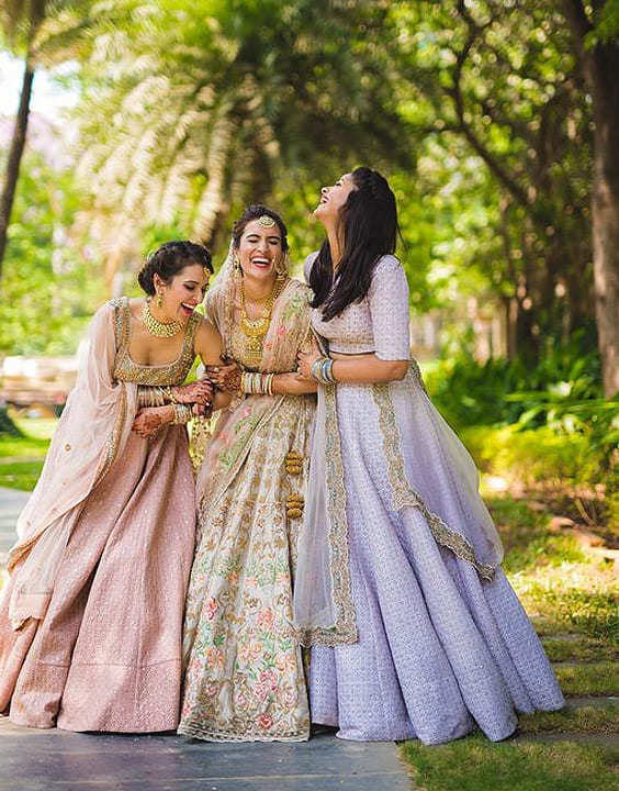 content Lehenga poses ideas with friends Lehenga poses Bewakoof Blog