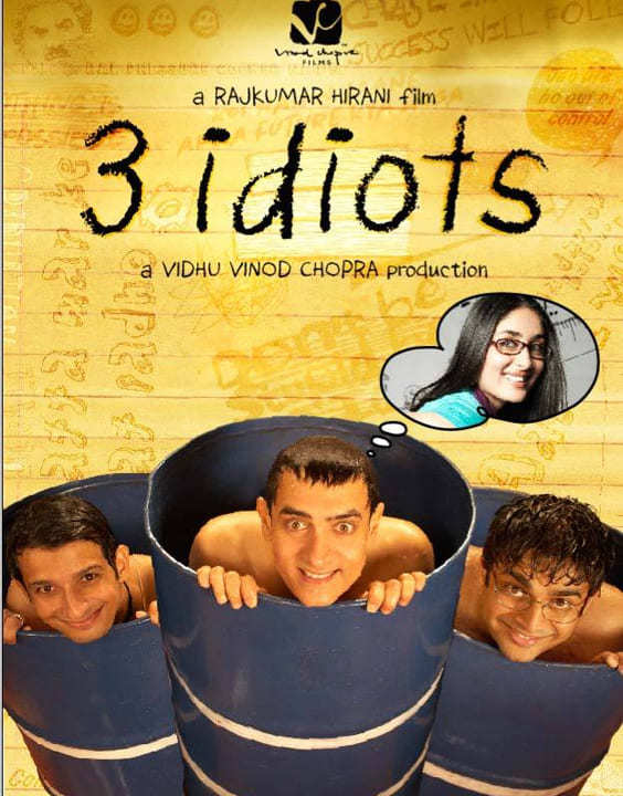 3 Idiots 2009 - Bollywood Comedy Movies - Bewakoof Blog 
