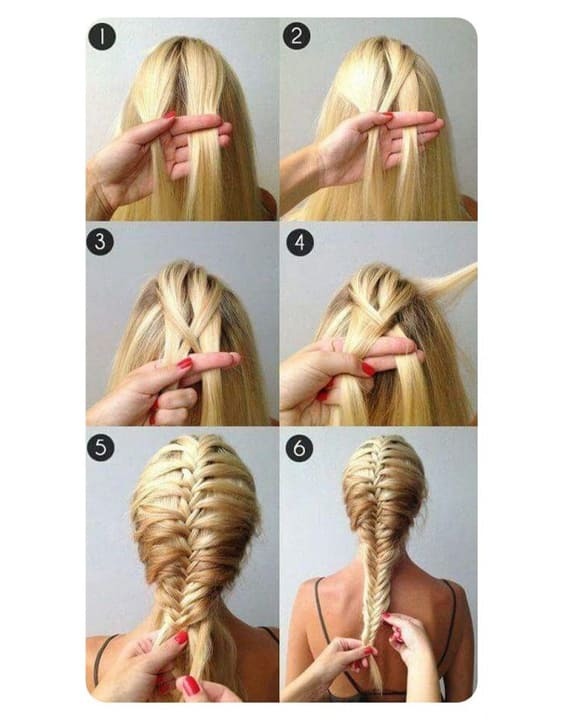 Fishtail Braid - Types of Braids - Bewakoof Blog