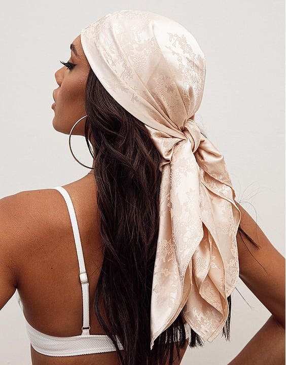 The Satin-Silk Headscarf - Hair Accessories for Girls - Bewakoof Blog