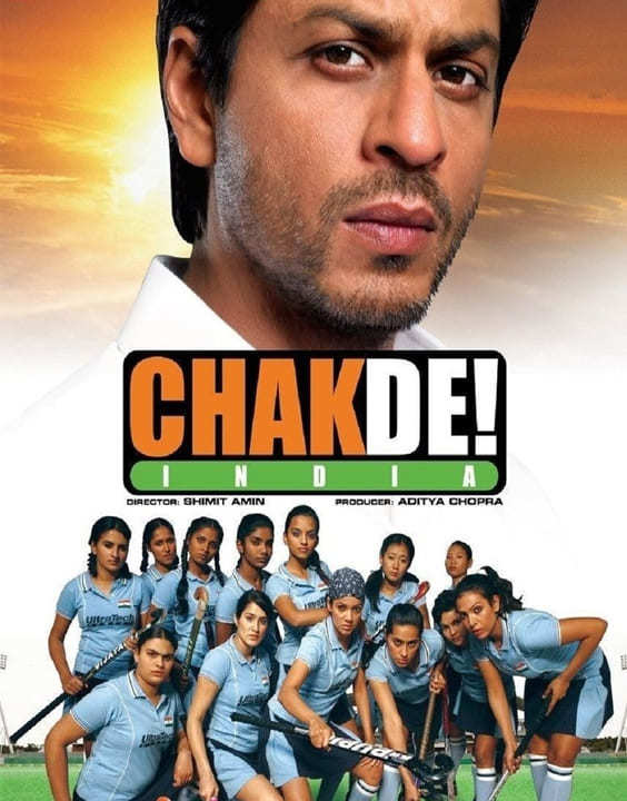 Chak De! India, 2007 - Best Motivational Bollywood Movies