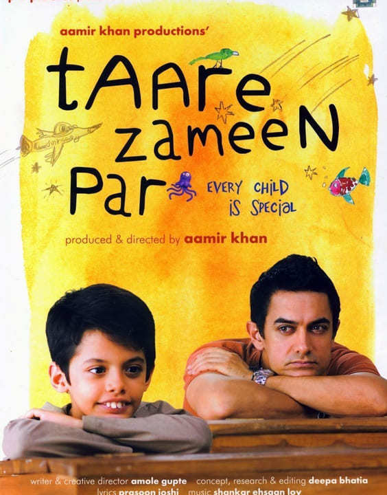 Taare Zameen Par, 2007 - Best Motivational Bollywood Movies