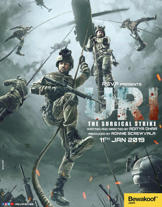 Uri - The Surgical Strike - Bollywood Hindi Action Movies - Bewakoof Blog 