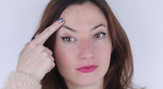 Brow muscle flex - face exercise to skim & tone face - Bewakoof Blog