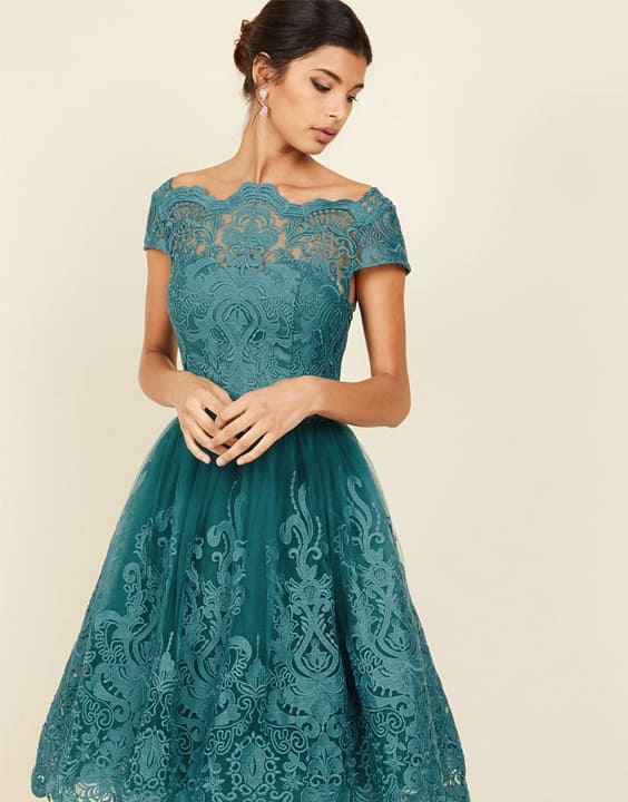 Fit and Flare Lace Dress - Lace Pattern Dress Design -Bewakoof Blog
