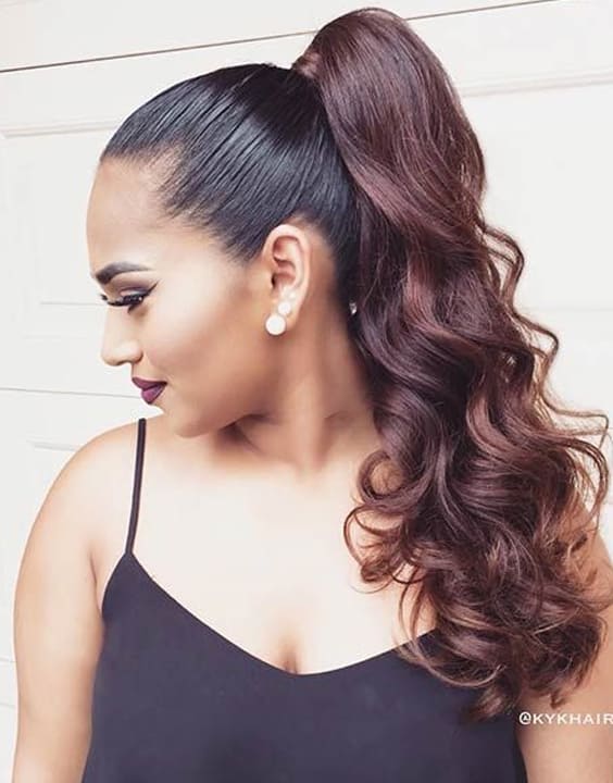 Top 20 easy ponytail styles for you to try in 2019 - Legit.ng