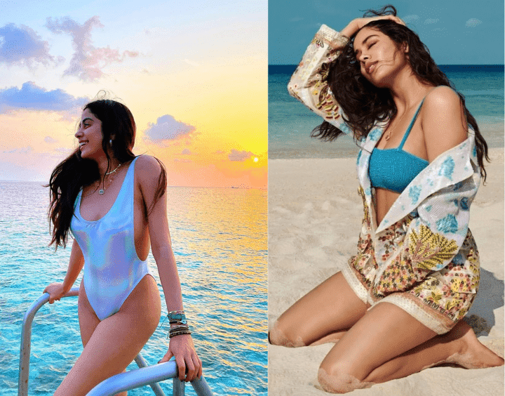 Jahnvi Kapoor in a sizzling hot bikini sets the temperature soaring - Bewakoof Blog