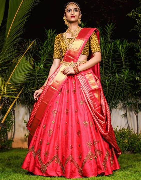 Latest bridal choli on sale designs