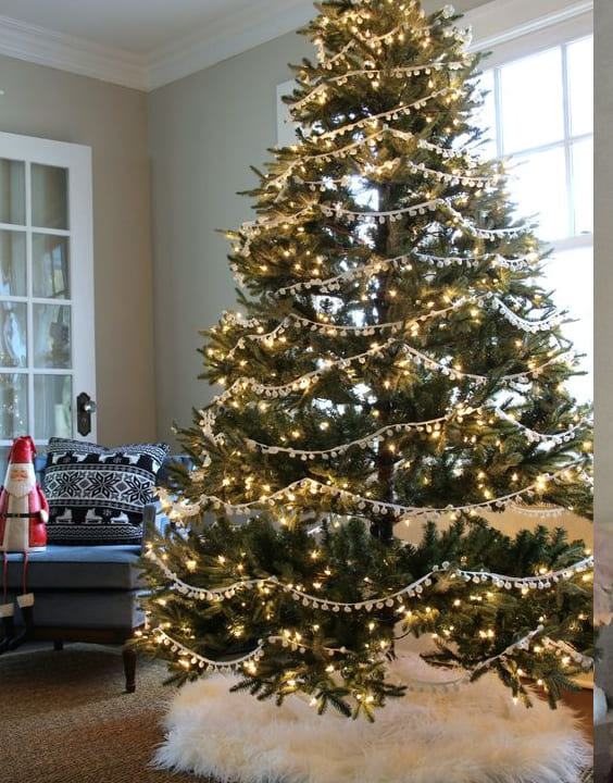 Lights | Elegant Christmas Tree Decoration Ideas