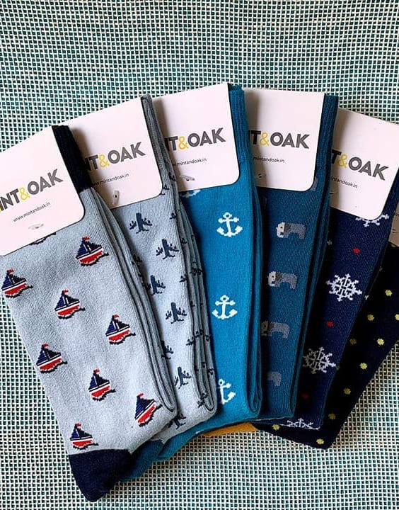 Mint & Oak - Best Socks brand online - Bewakoof Blog
