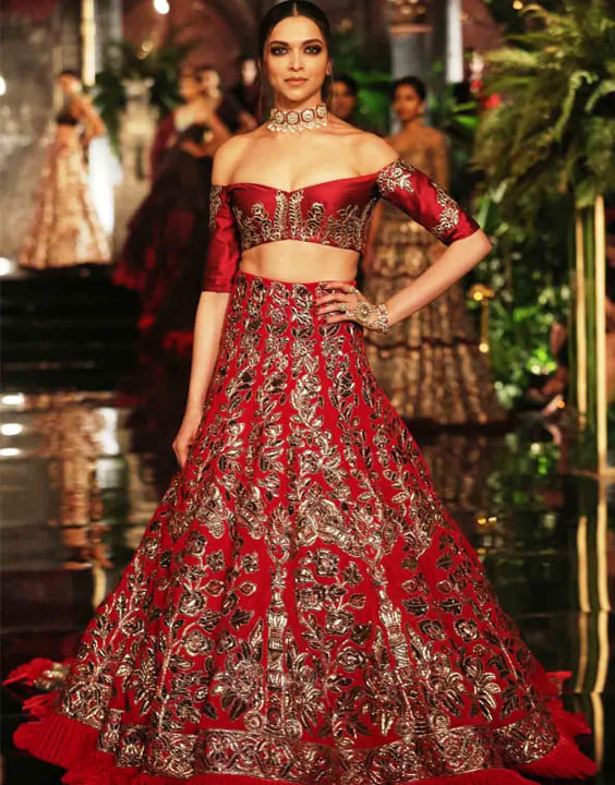 Designer party wear sequence embroidery work lehenga choli