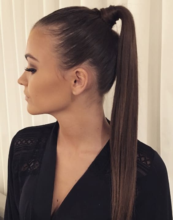 criss cross ponytails on top of head｜TikTok Search