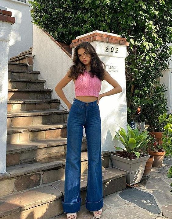 High Waisted Jeans - types of jeans for women