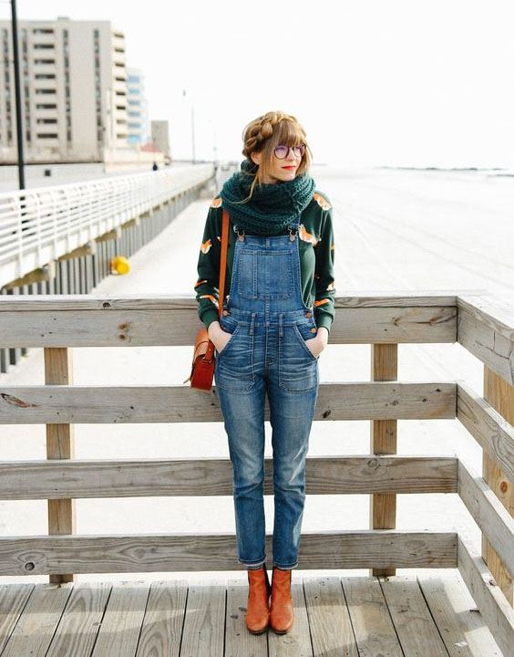 Overalls - types of jeans for women