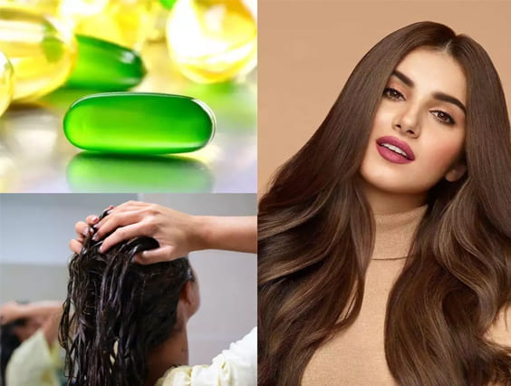 Vitamin E pills  - tips for hair growth - Bewakoof blog