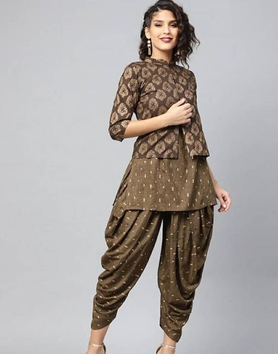 Dhoti style suits - Salwar Kameez Designs In 2021 - Bewakoof Blog