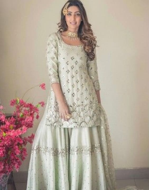 Sharara suits outlet latest