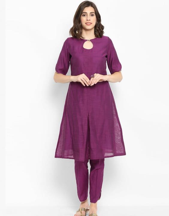 Kurta neck design hot sale for girls