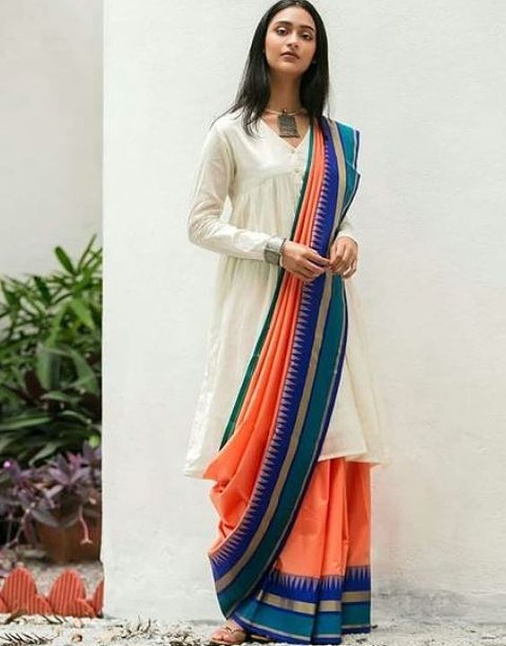 The Saree-Kurta Duo - Styling tips with latest fashion trends | Bewakoof Blog