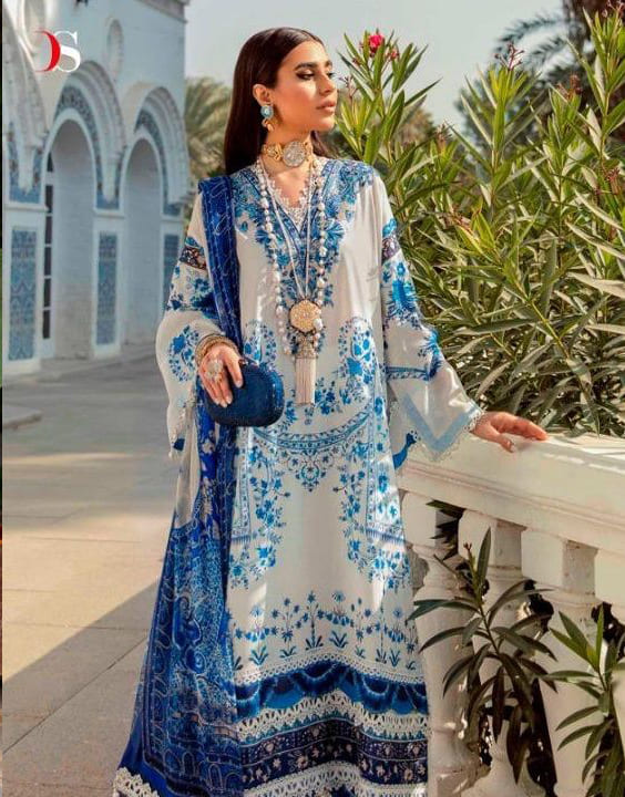 Designer Floral Print Pant Style Fully Stich Salwar Suit 