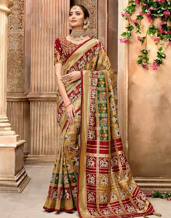 List of 113 Different Types of Sarees Used in Indian Fashion Market |  Various Sarees Names List with Best Uses and Images