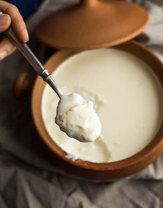 Plain Yogurt Application | best skincare routine for dry skin