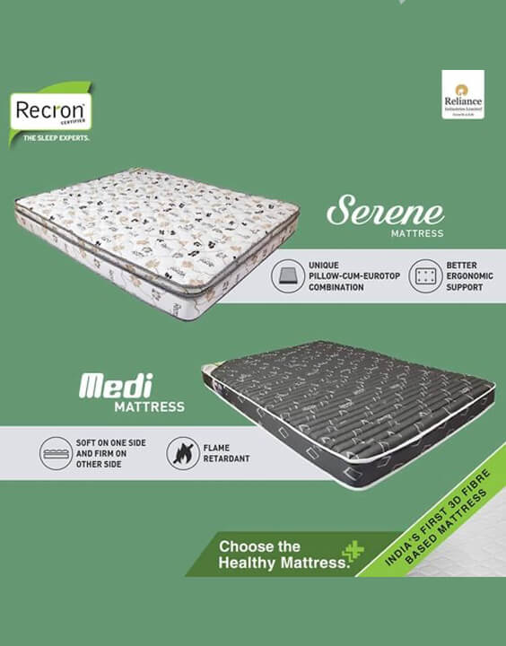 Recron - Best Mattress Brands in India | Bewakoof Blog