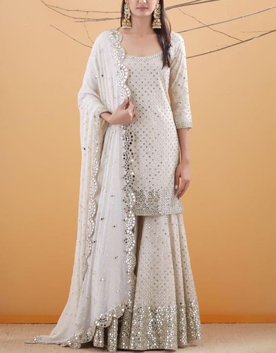 Subdued exuberance - sharara suit design 2022