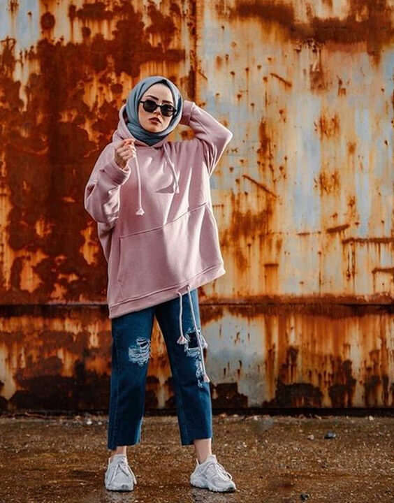 hoodies with the latest hijab styles