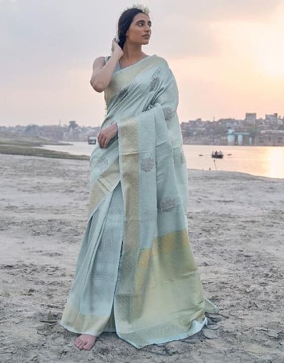 Tissue - Types of Banarasi Silk Sarees | Bewakoof Blog