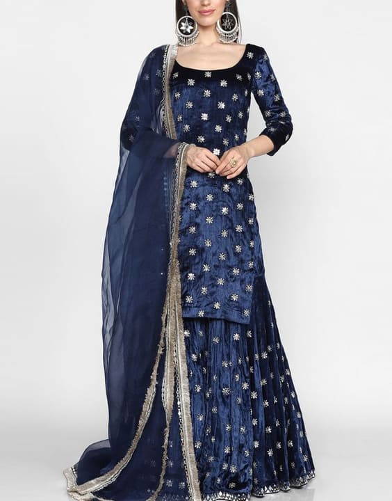 Exquisite Sharara Style Lehenga Choli For Girls, ETHNIC KIDS WEAR #21243 |  Buy Sharara Suit Online